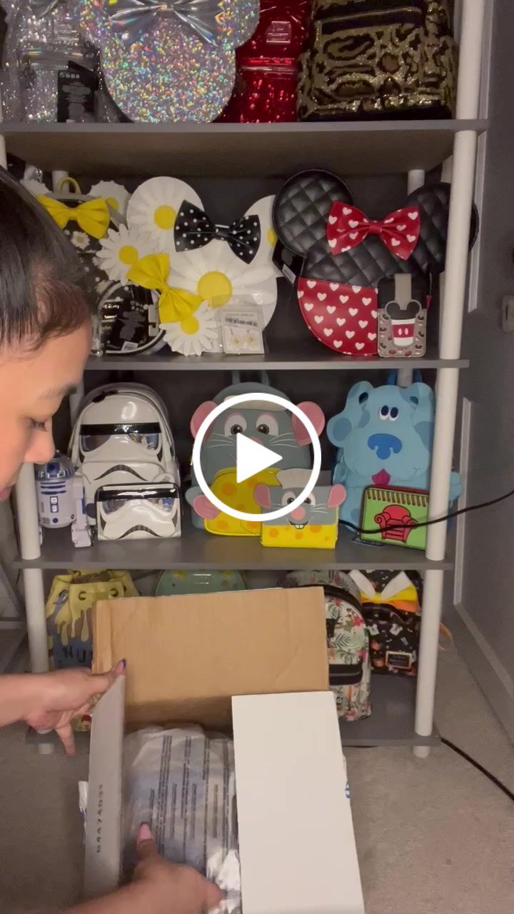 Customer video review of 707 Street Exclusive -  Loungefly Disney Pixar Ratatouille Allover Print Mini Backpack