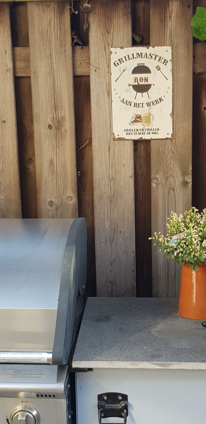 Customer photo review of Grillmaster - Outdoor-Deurbord