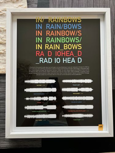 Customer photo review of "In Rainbows"