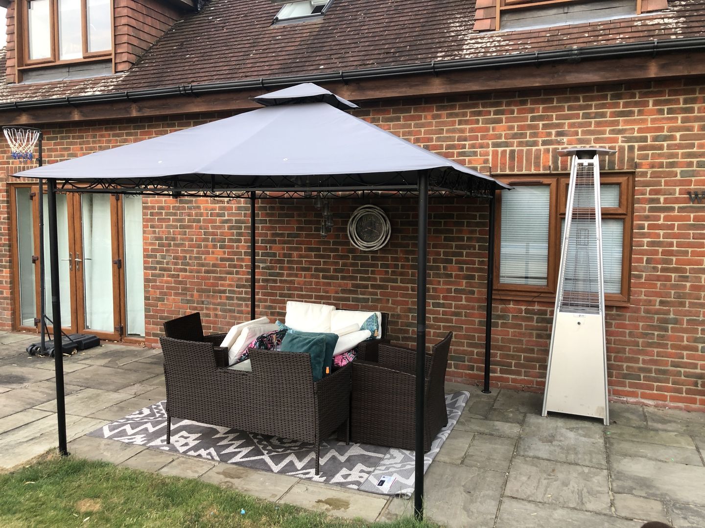 Customer photo review of Glendale Marco Polo  Gazebo Canopy