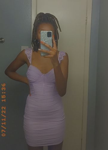 Customer photo review of Fairy Dreams Dress (PURPLE)