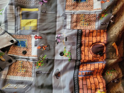 Customer photo review of Teenage Mutant Ninja Turtles "Button Mashers" – KUNUFLEX Short Sleeve Shirt