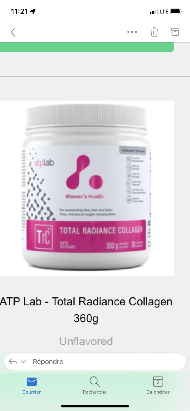 Customer photo review of ATP Lab - Total Radiance Collagen 360g