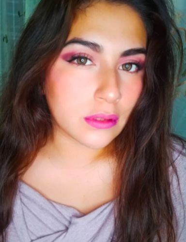 Customer photo review of Sorayama Gray Colored Contact Lenses