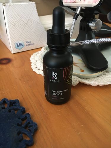 Customer photo review of Full Spectrum CBD Oil Tincture
