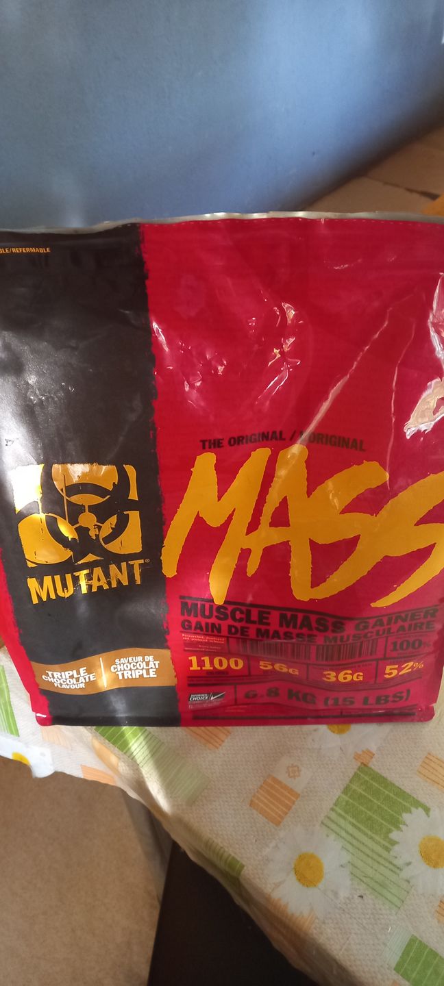 Customer photo review of Mutant Mass (6.8 kg)