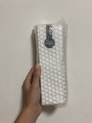 Customer photo review of Piastra per capelli portatile PinkStyle®