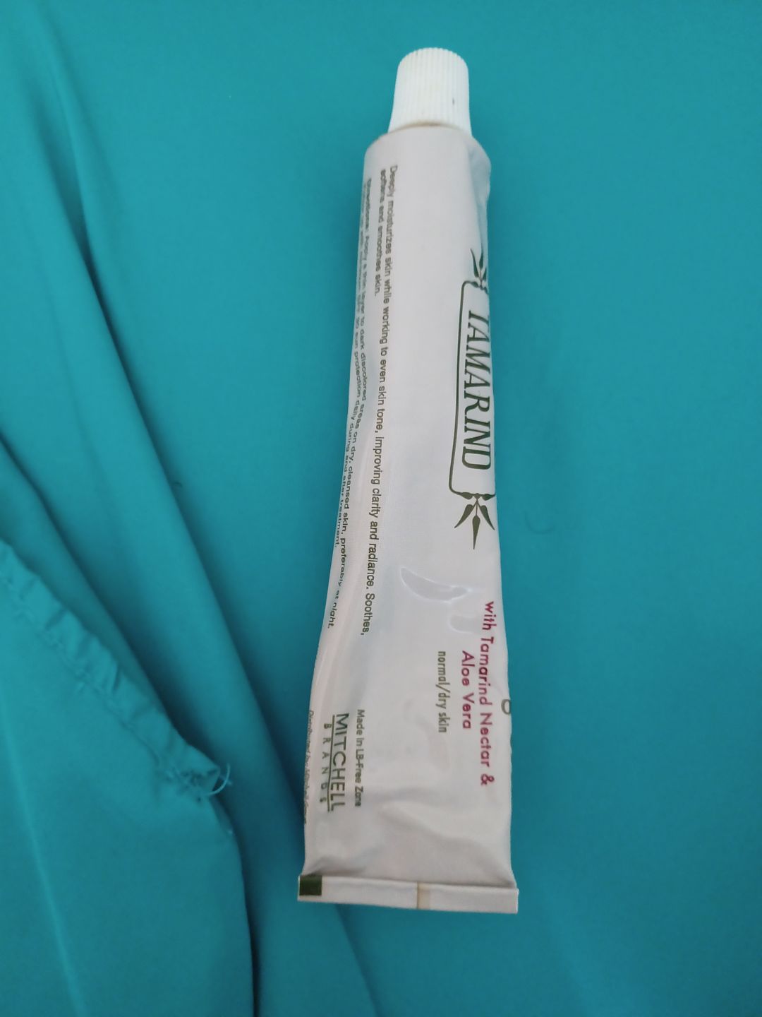 Customer photo review of Organic Extract of Tamarind Brightening Cream Tube - 50g / 1.76 Oz