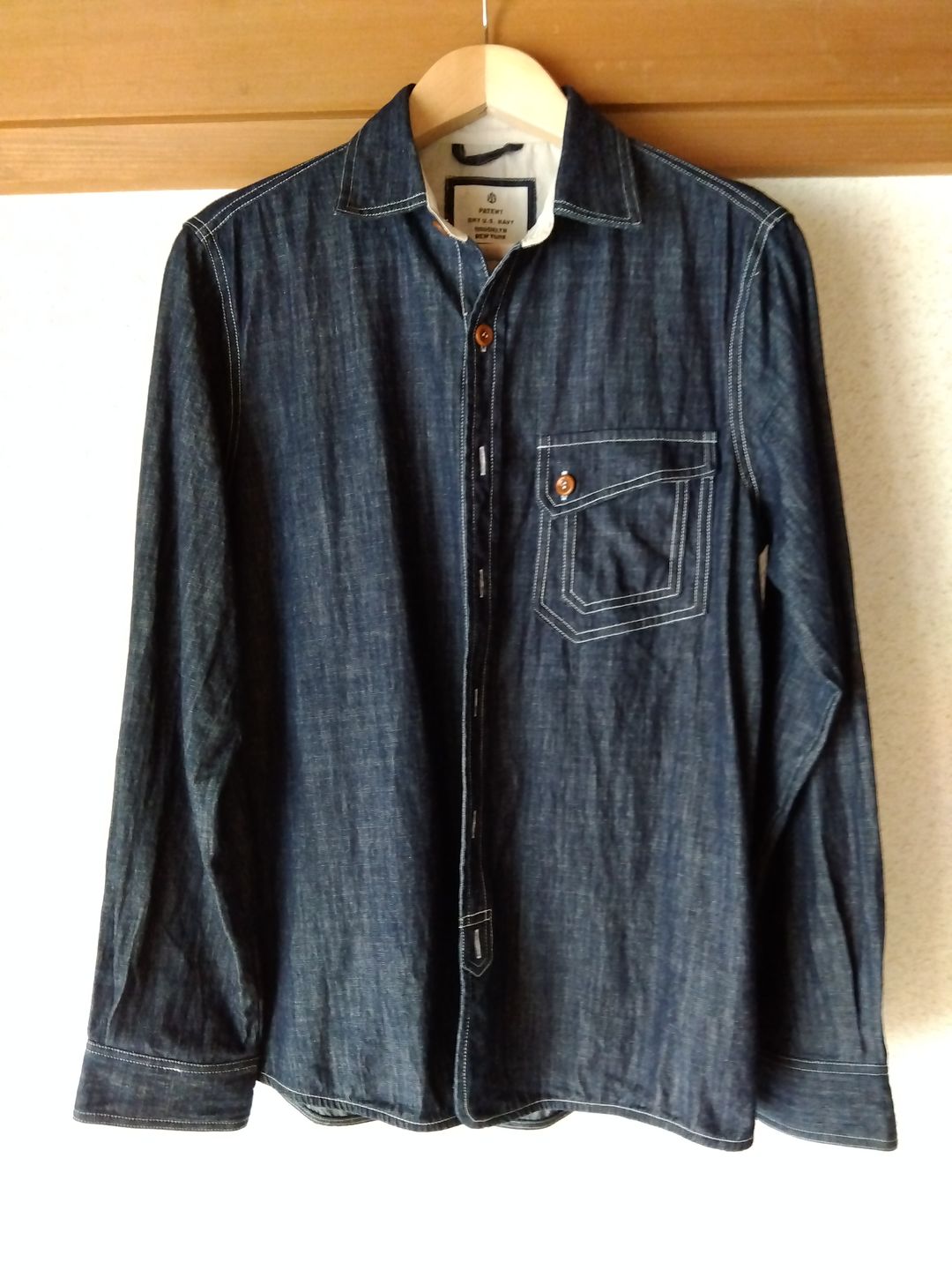 Customer photo review of 今大人気！海軍CPOデニムシャツ