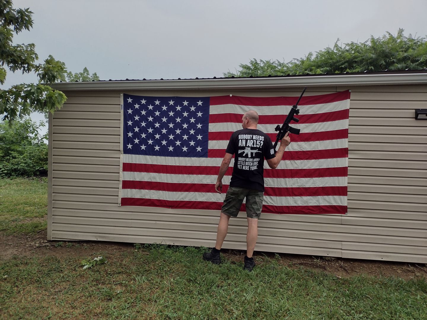 Customer photo review of Nobody Needs An AR15?