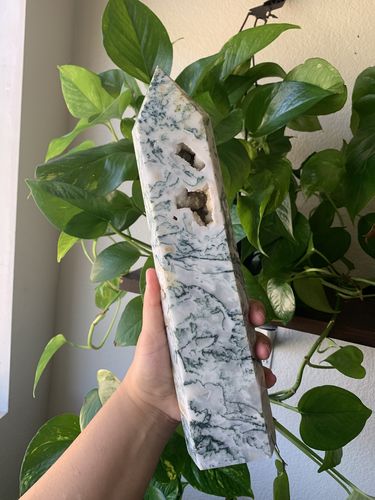 Customer photo review of Moss Agate Tower- M6