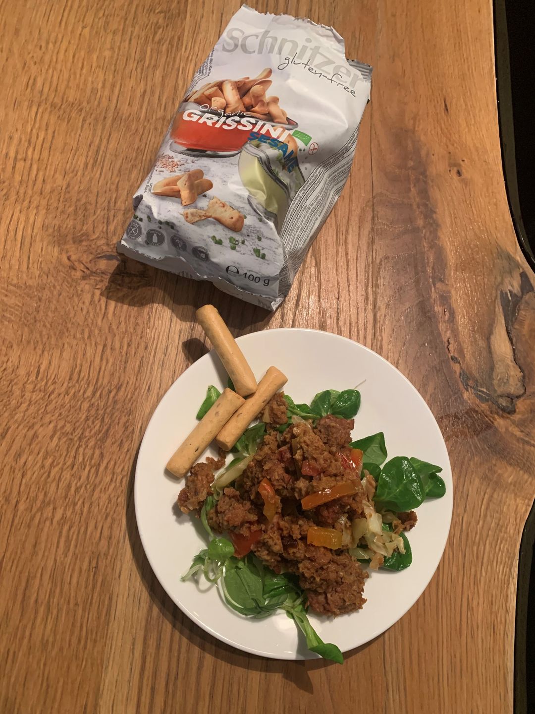 Customer photo review of Bio Grissini Sesame glutenfrei