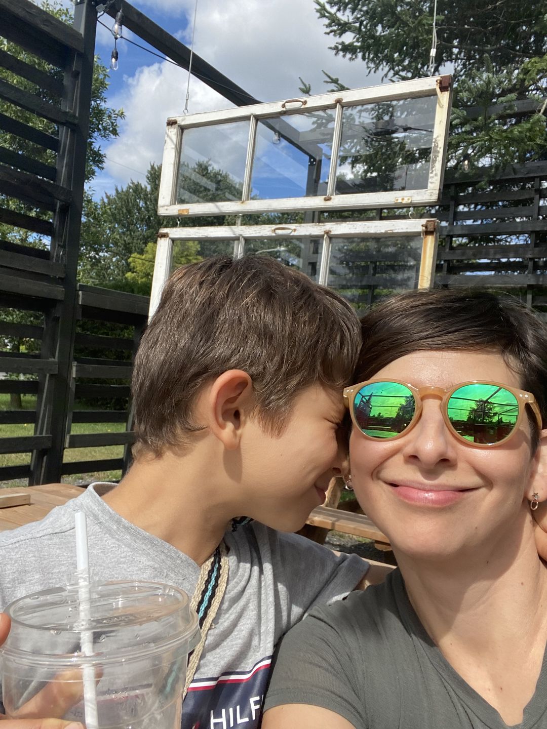 Customer photo review of Cubano - Seafoam Mirror