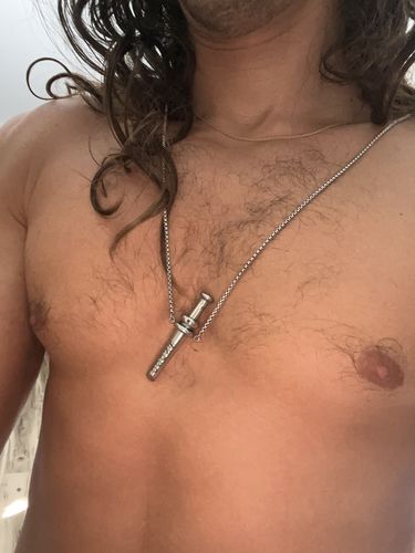 Customer photo review of Necklace Silver