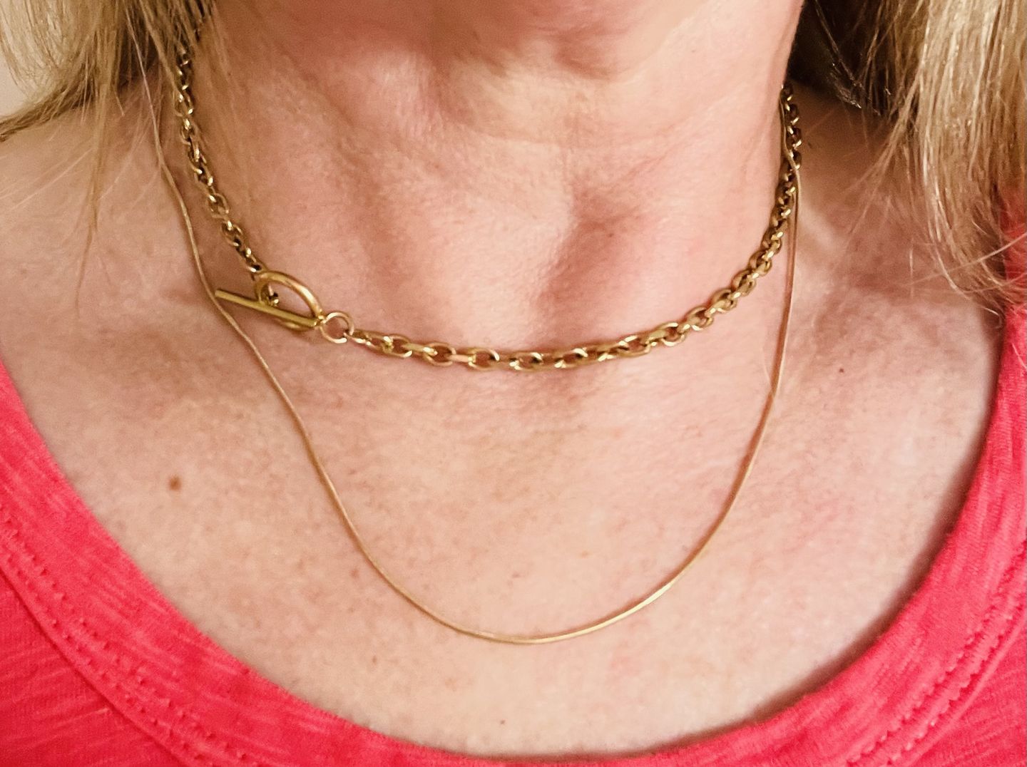 Customer photo review of Cuban Choker Necklace