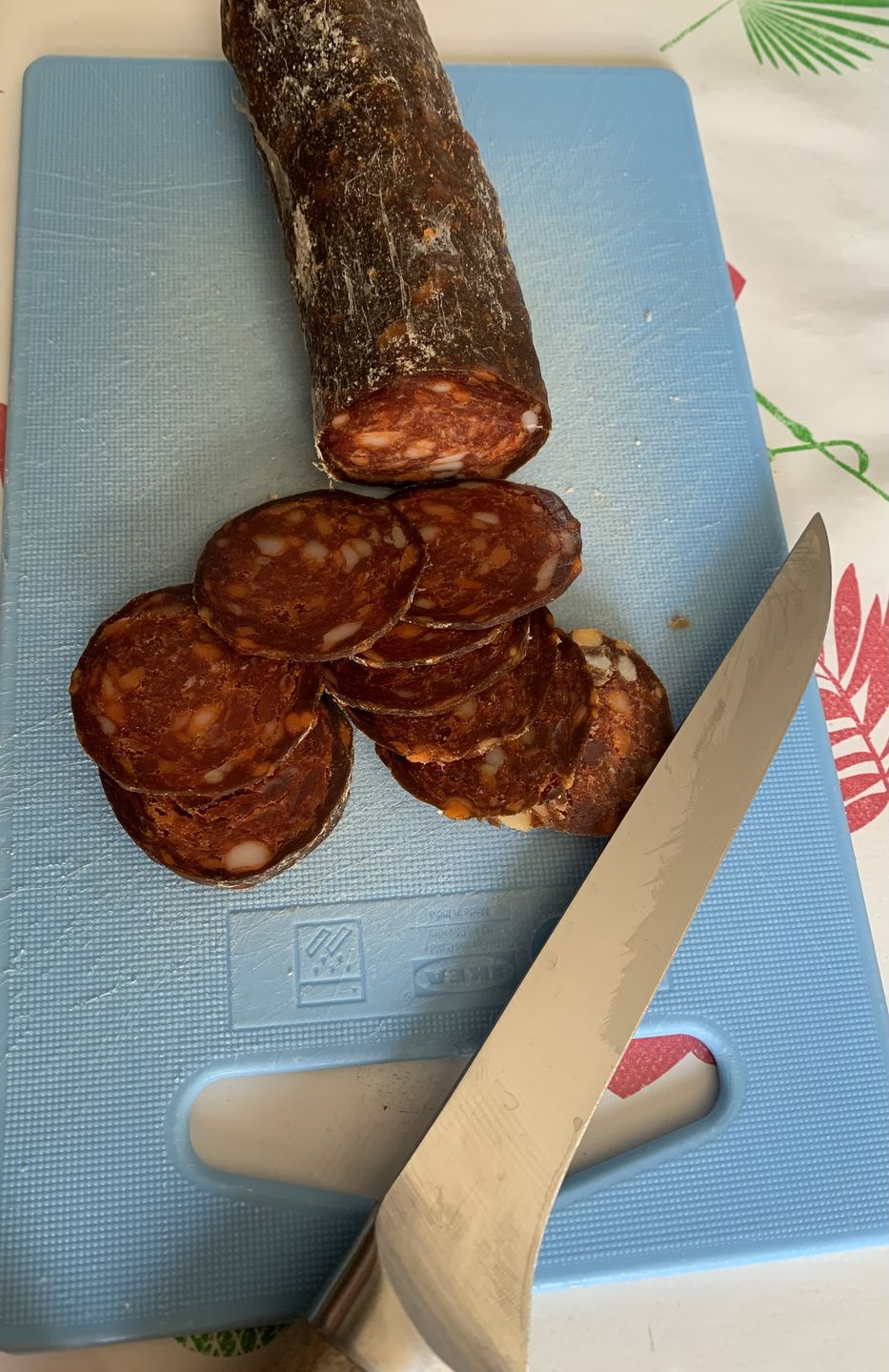 Customer photo review of Chorizo de Sanglier sauvage 210g