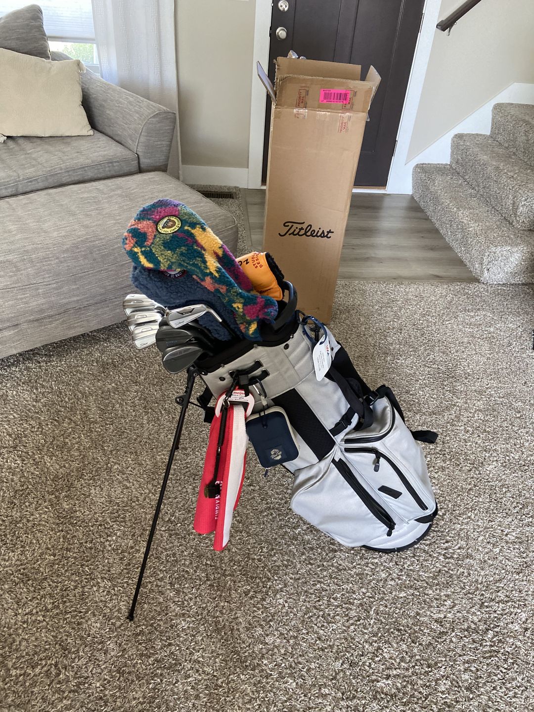 Customer photo review of Bogey Sherpa Headcovers