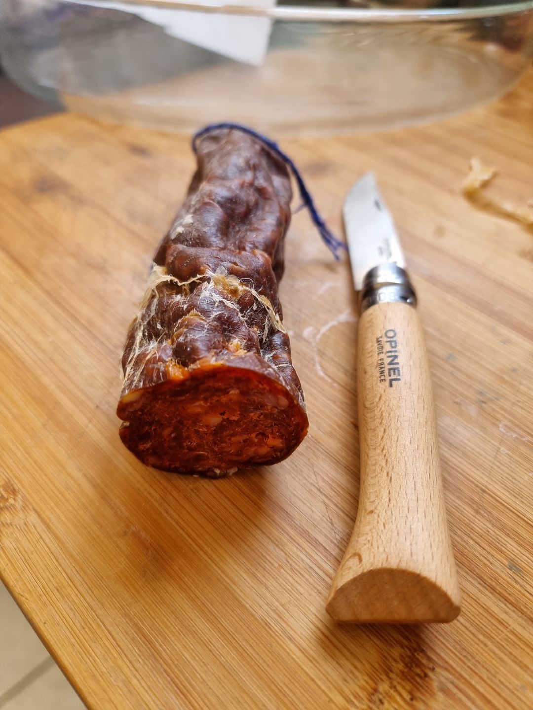 Customer photo review of Chorizo de Sanglier sauvage 210g