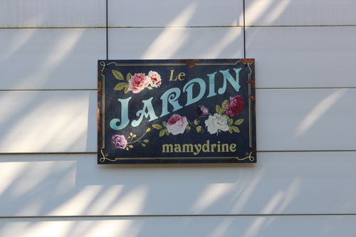 Customer photo review of Mon jardin - Outdoor-Pancarte de porte