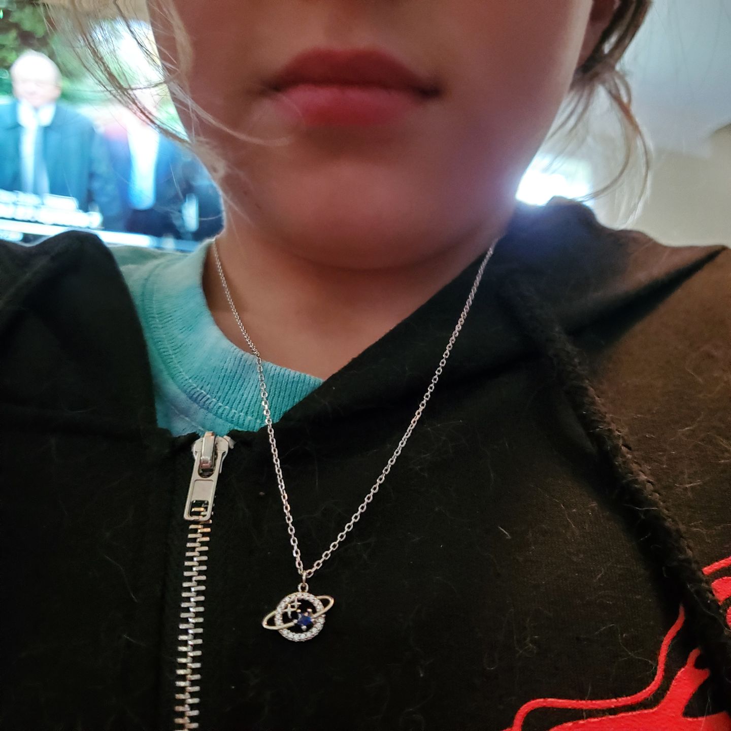 Customer photo review of Daughter & Granddaughter | Special Star | S925 Silver Necklace