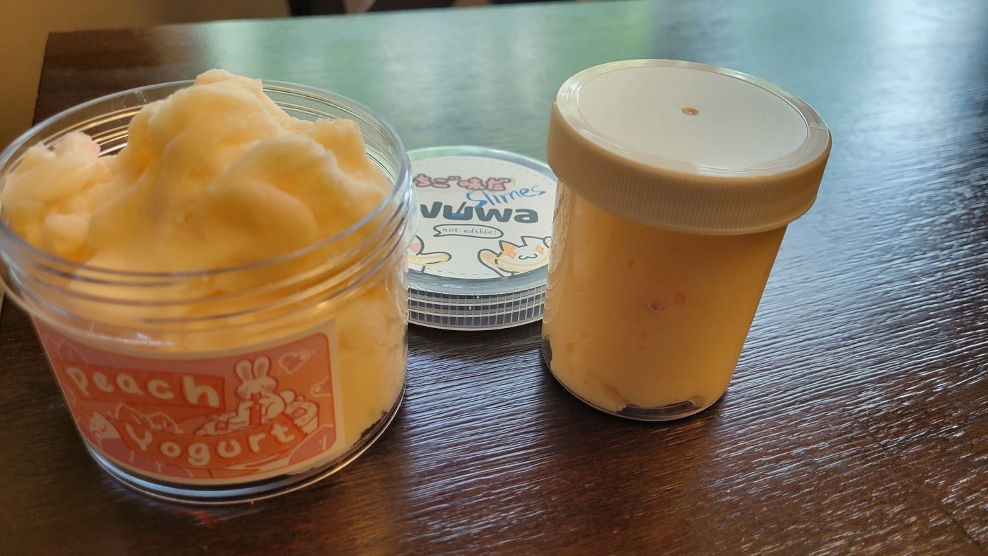 Customer photo review of Peach Yogurt