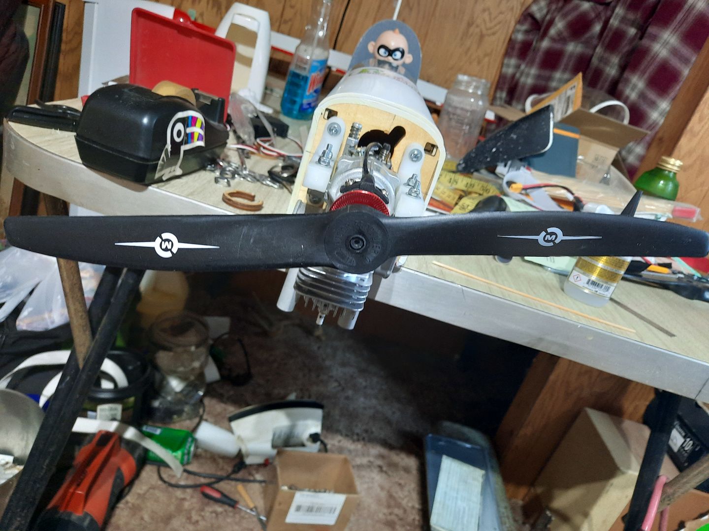 Customer photo review of Scimitar - 14x10 Propeller