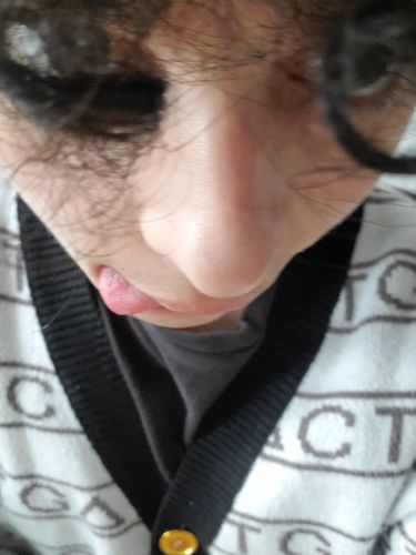 Customer photo review of Pale Snake Cardigan