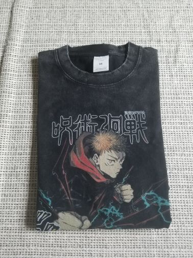 Customer photo review of ITADORI BLACK FLASH TEE