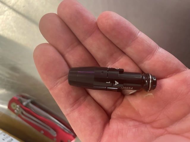 Customer photo review of Titleist SureFit Fairway Compatible Shaft Adapter Sleeve
