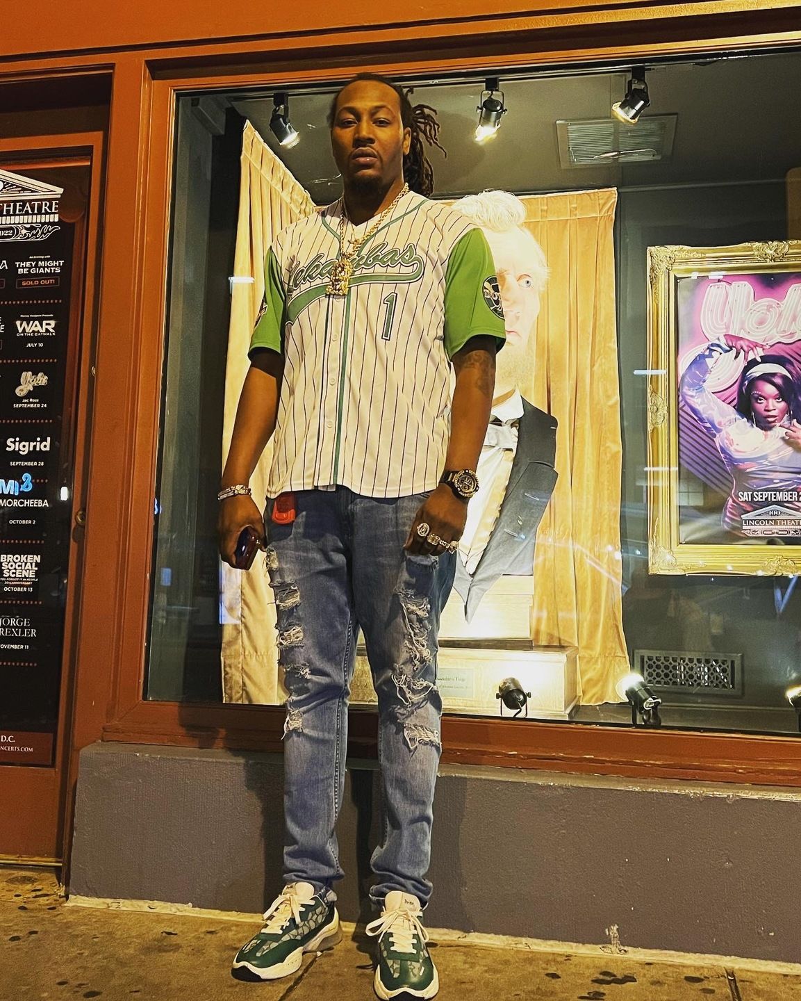 Customer photo review of G-Baby Kekambas Baseball Jersey
