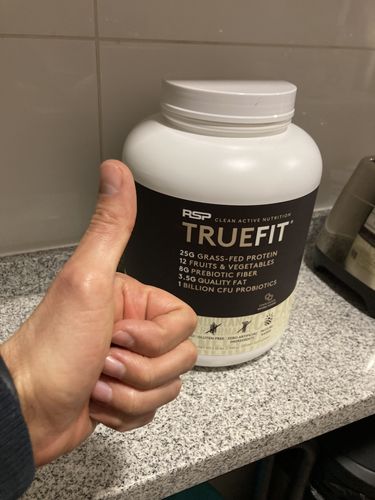 Customer photo review of RSP Nutrition Truefit Proteína 4 Lb