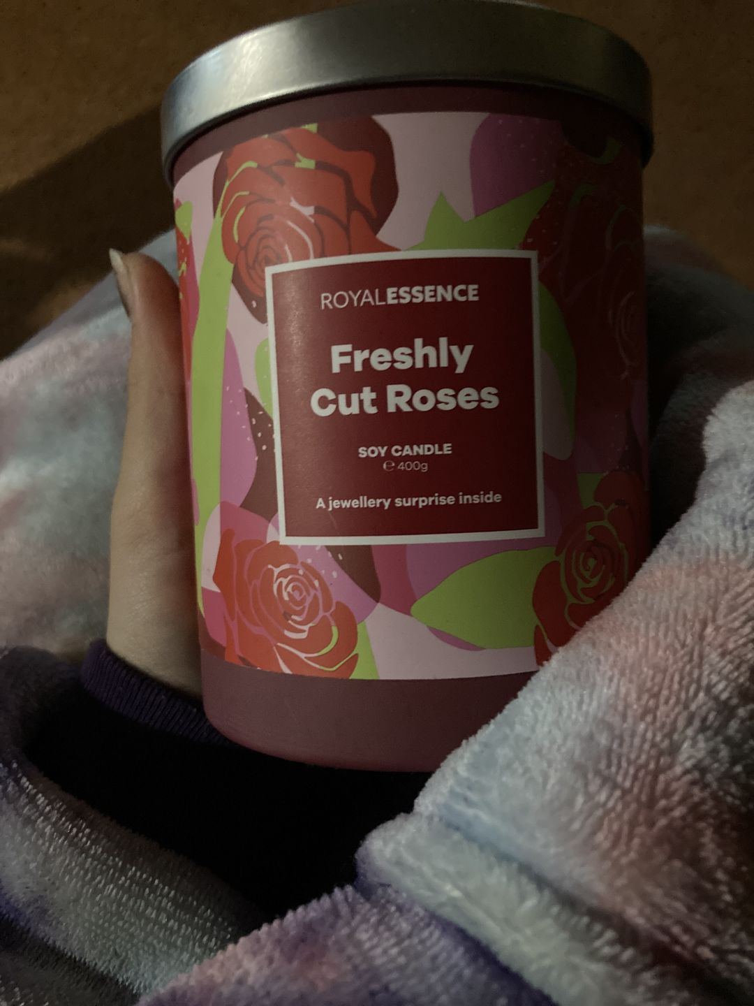 Customer photo review of Freshly Cut Roses (Candle)