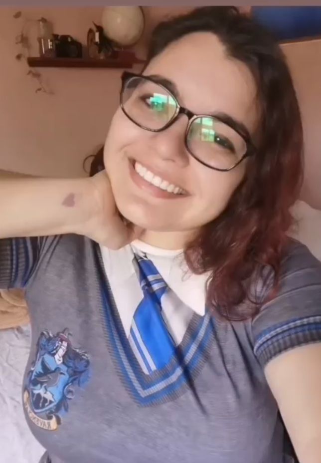 Customer photo review of Playera Pijama Uniforme Ravenclaw