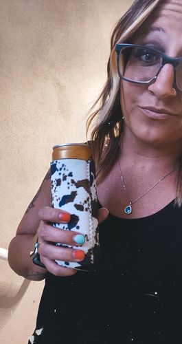 Customer photo review of Aztec Tall Koozie 2-Pack