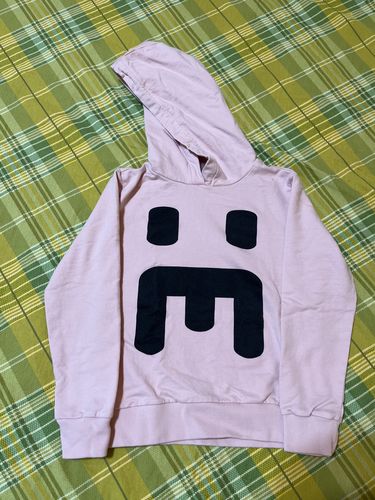 Customer photo review of Felpa con cappuccio Maxi Logo rosa