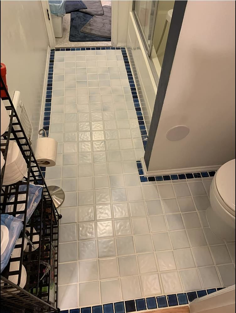 Customer photo review of Universal Fit Diamond Grit Oscillating Blade for Grout and Soft Tile,ELD58