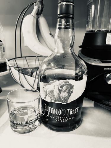 Customer photo review of Yellowstone Dutton Ranch Bozeman Montana - Old Fashioned Whiskey Rocks Bourbon Glass