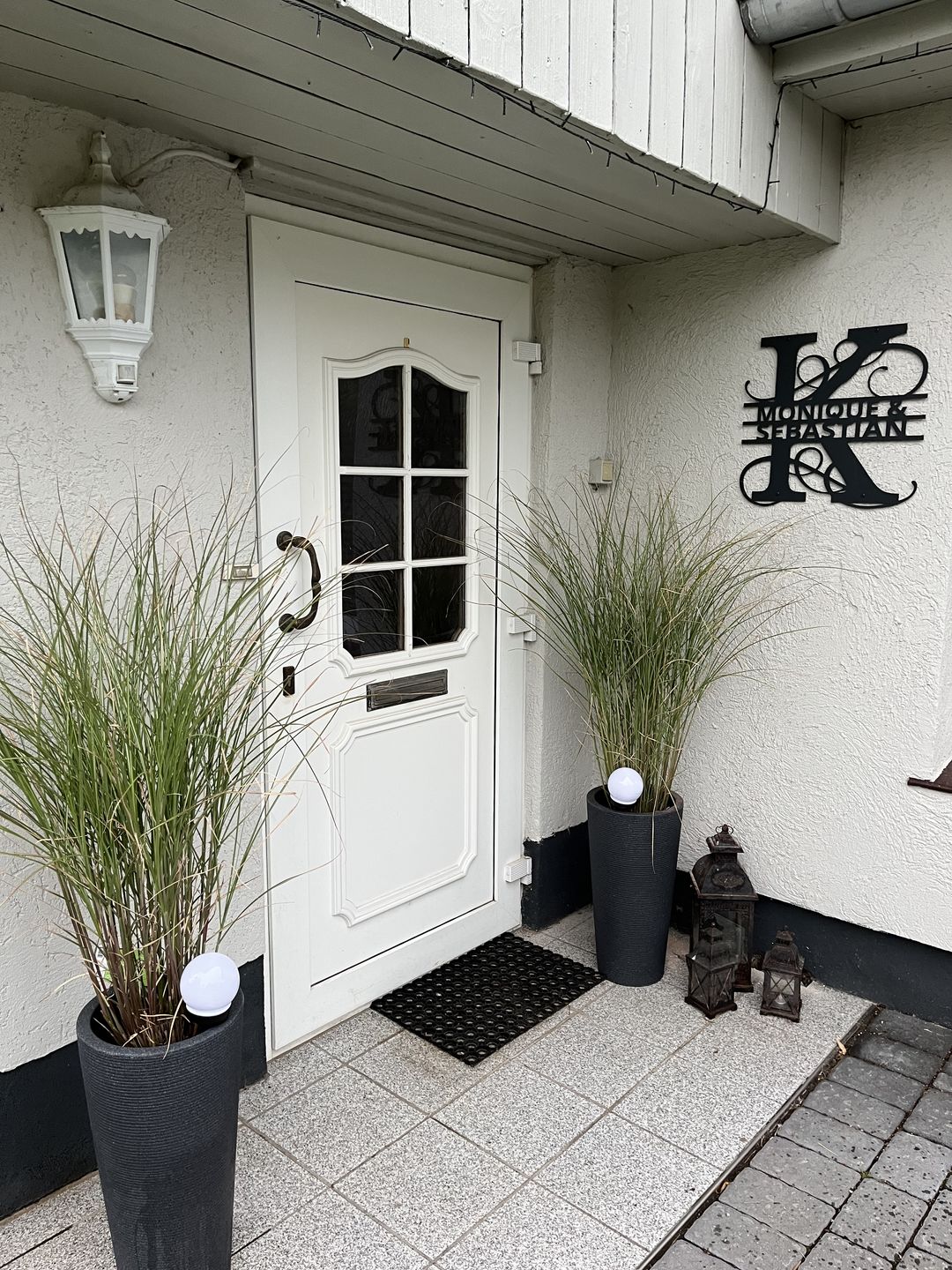 Customer photo review of Namens-Monogramm zweizeilig (personalisierbar)