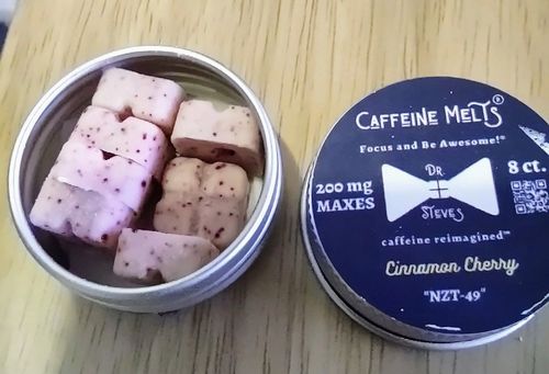 Customer photo review of Cinnamon Cherry Caffeine Melt® Max Pack (8/15/30ct)