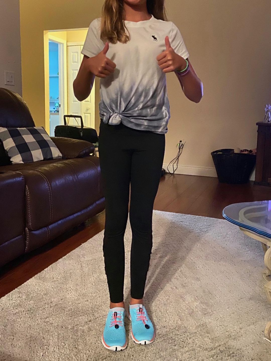 Customer photo review of Aleader Kid's Xdrain Classic Knit Water Shoes