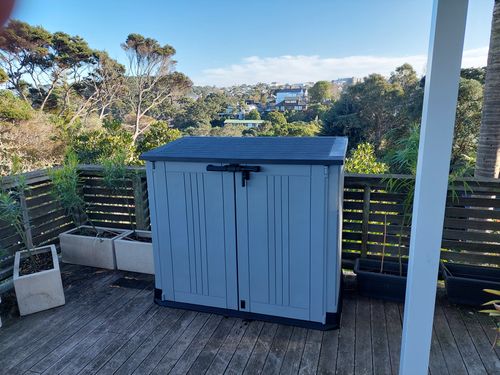 Customer photo review of Store It Out Prime - Grey