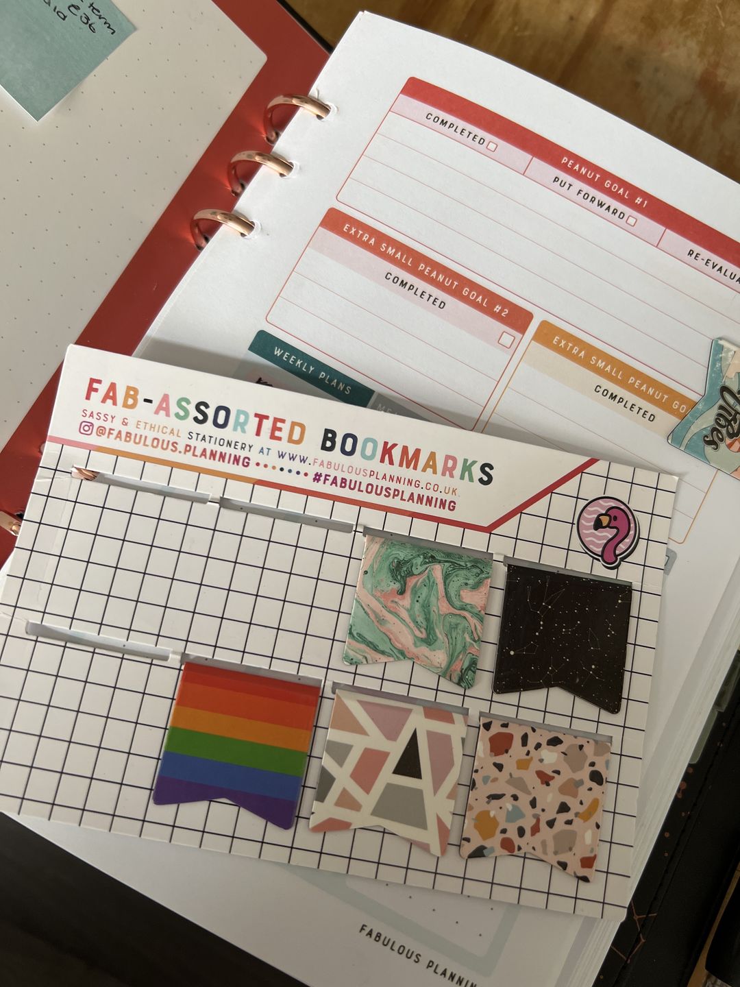 Customer photo review of Assorted Bookmarks Pack