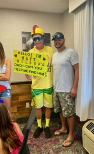 Customer photo review of Softball Field And Ball Print Men's Shorts