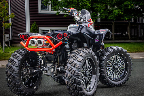 Customer photo review of Renegade XMR 570/1000 Dual centered slipon APX