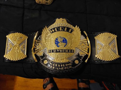 Customer photo review of Imperfect Attitude Era Big eagle Belt