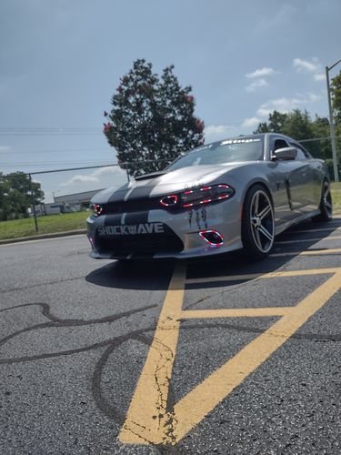 Dodge Charger Waterproof Fog Outline Multicolor Halo Kit