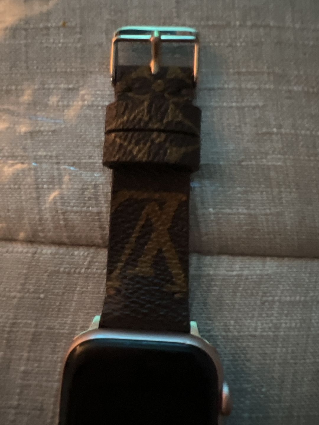 Customer photo review of Apple Watch Band Classic LV Monogram