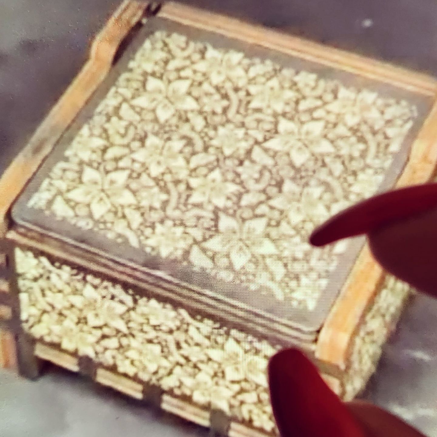 Customer photo review of Custom Digital Music Box - Any song, tune, or voice