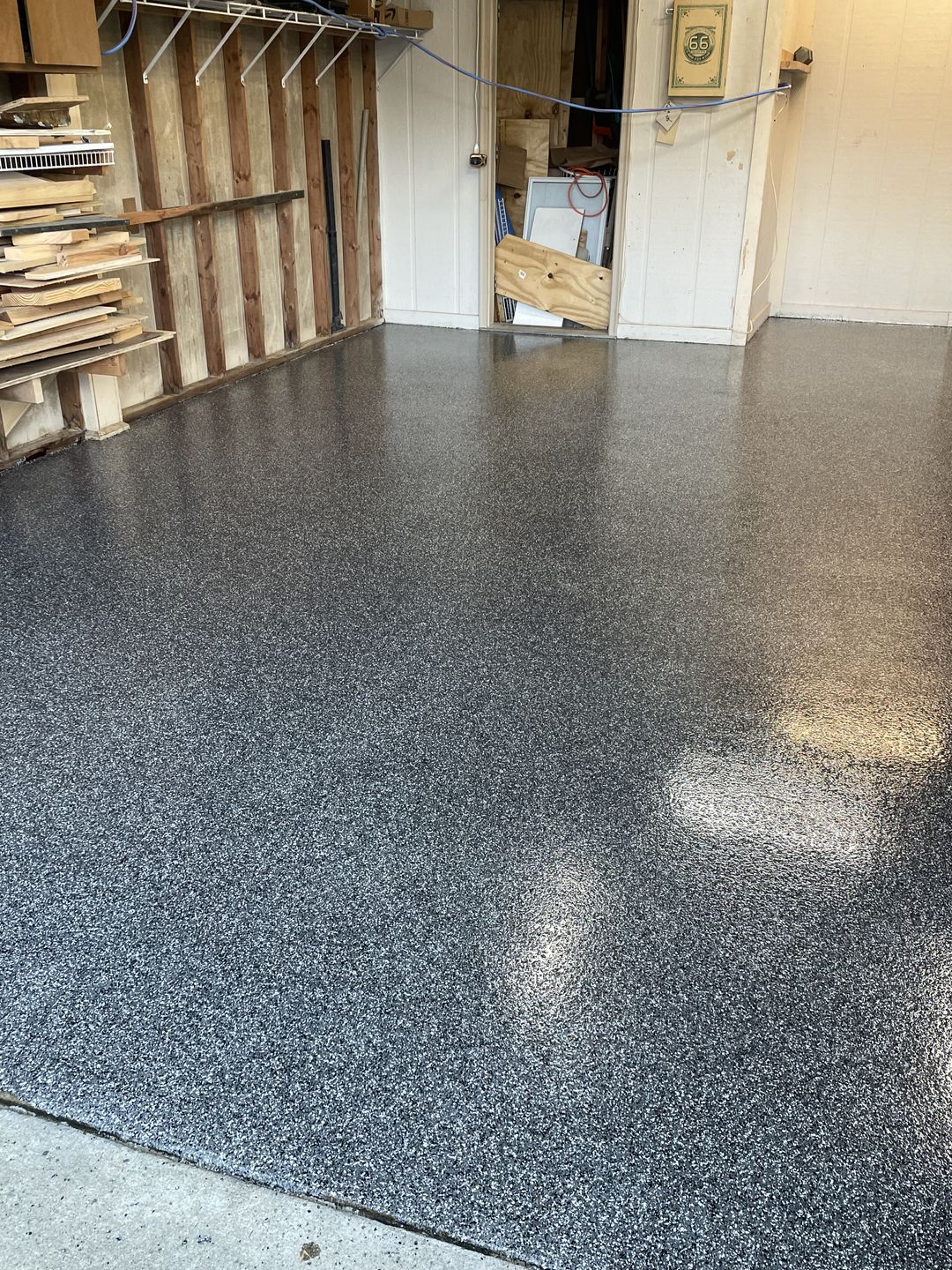 Customer photo review of Iridescent Epoxy Glitter Flakes