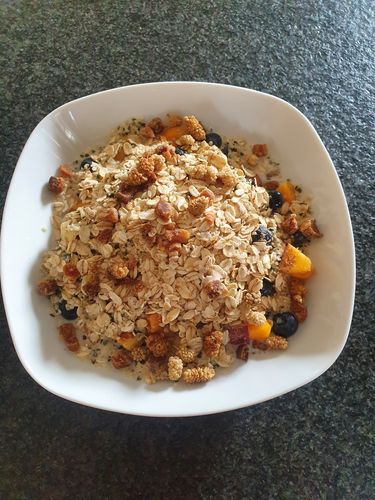Kundenbewertung mit Foto zu Bio Feigenwürfel 450g